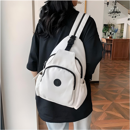 Leichter Umhänge-Rucksack mit Sicherheitsfach für Damen