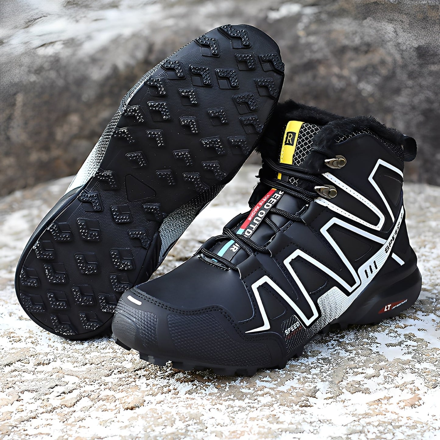 Herren Wasserdichte Warme Wanderstiefel