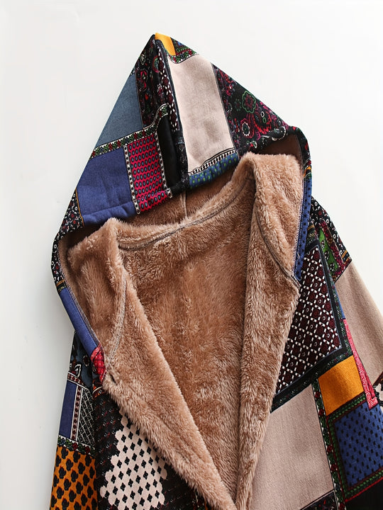Trendige Winterjacke mit Kapuze für Damen