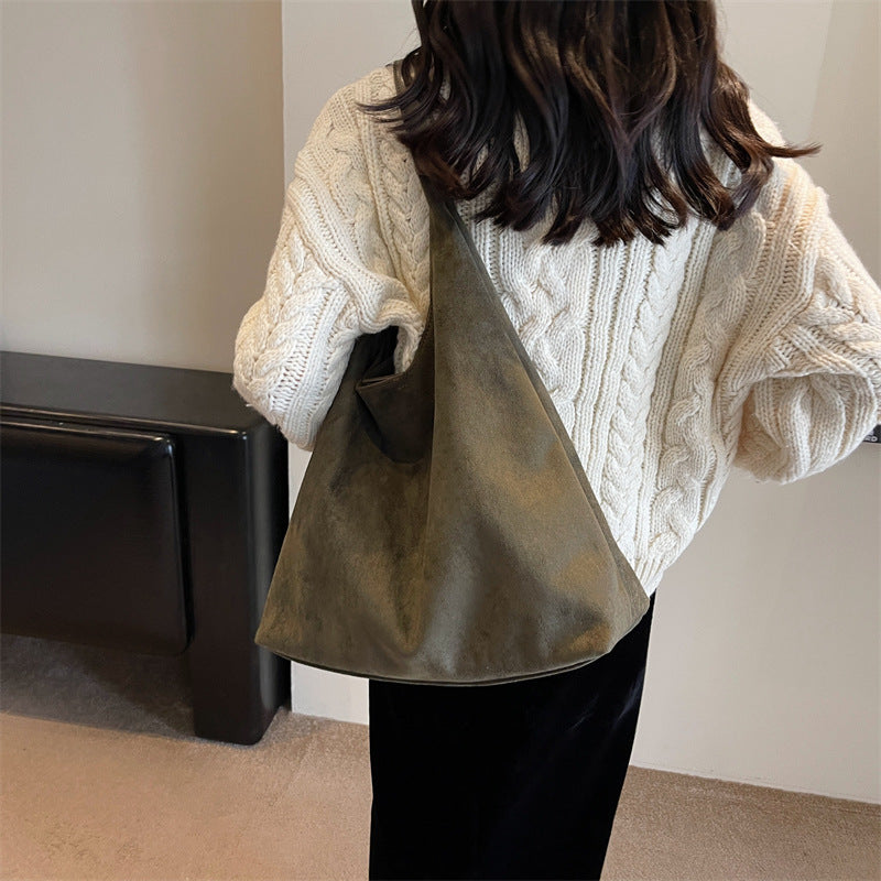 Schlichte Hobo Tasche für Damen