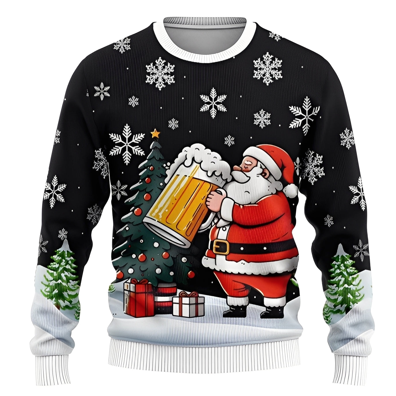 Unisex festlicher Weihnachtspullover