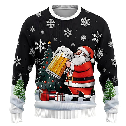 Unisex festlicher Weihnachtspullover