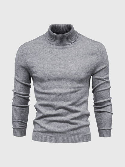 Rollkragenpullover mit zeitlosem Design für Herren
