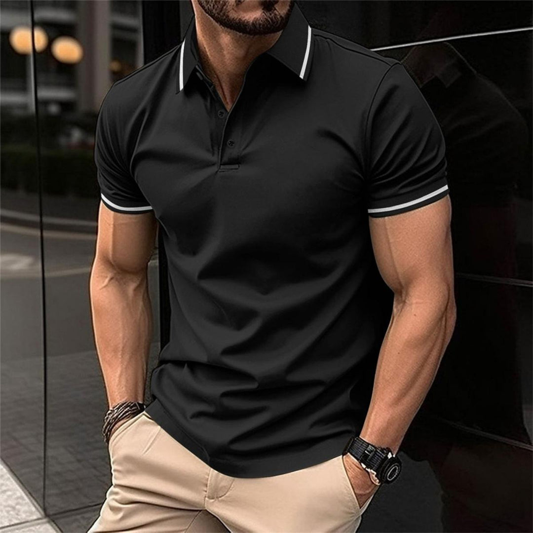 Herren Poloshirt Mit Klassischem Kragen