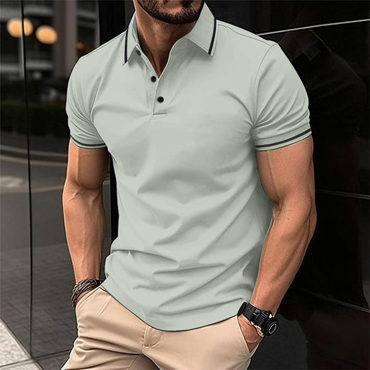 Herren Poloshirt Mit Klassischem Kragen