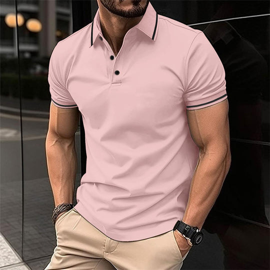 Herren Poloshirt Mit Klassischem Kragen