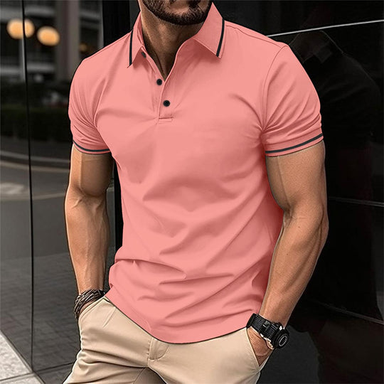Herren Poloshirt Mit Klassischem Kragen