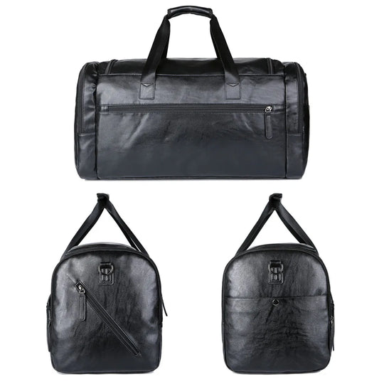 Großvolumige Duffel Reisetasche mit Schultergurt für Herren