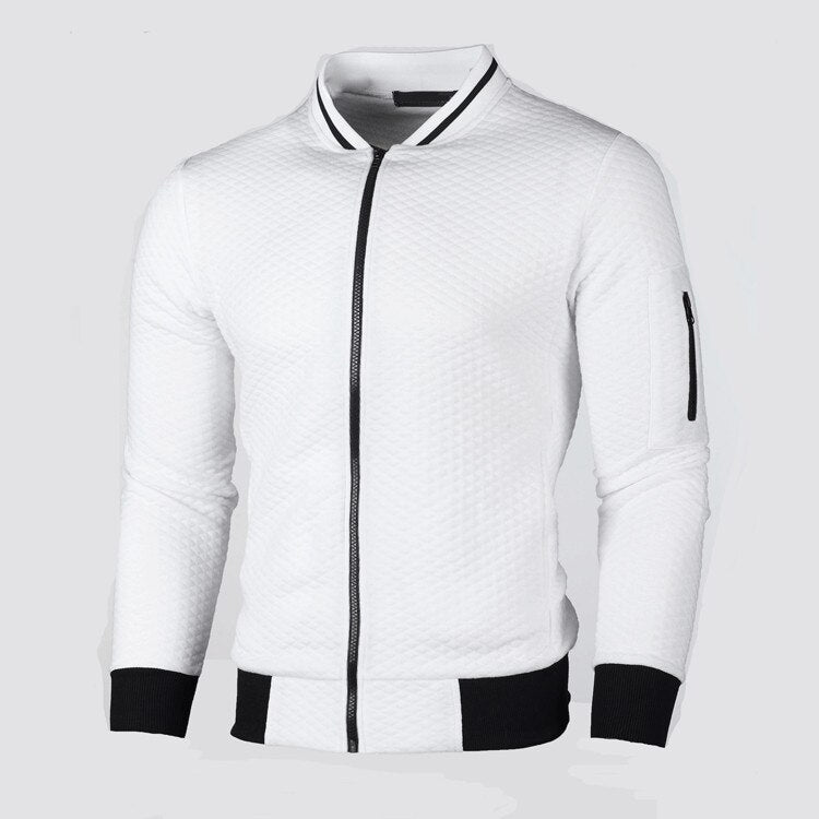 Herren Strickjacke Mit Reißverschluss Und Minimalistischem Design