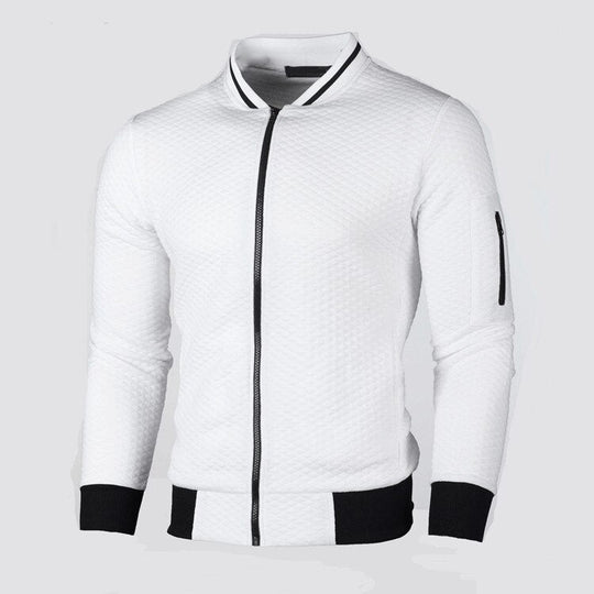 Herren Strickjacke Mit Reißverschluss Und Minimalistischem Design