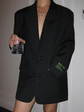 Damen Blazer Mit Oversize Schnitt Und Klassischem Revers