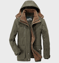 Herren Winterjacke Mit Kapuze Für Kalte Tage