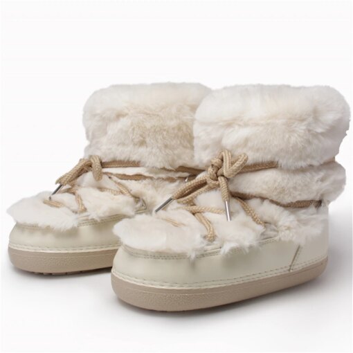Gemütliche Kawaii Winter-Schneestiefel für Damen