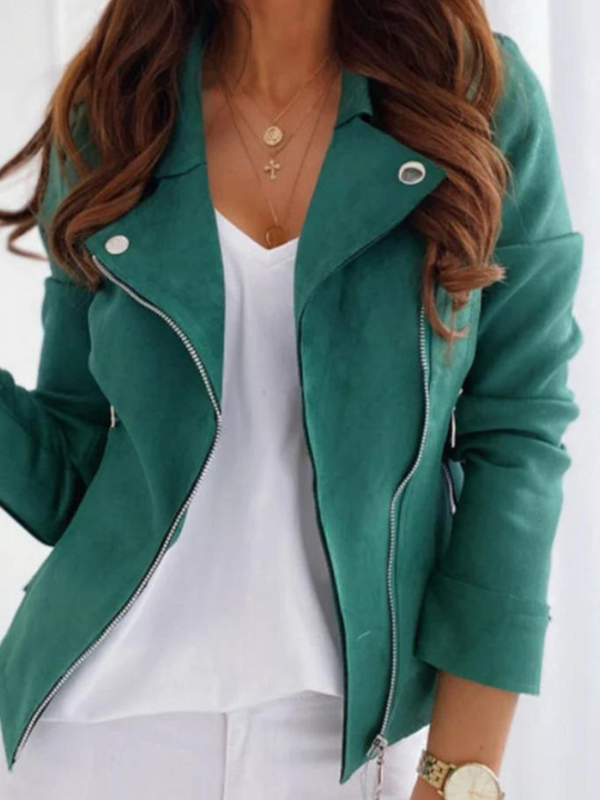 Damen Jacke Mit Stilvollem Design