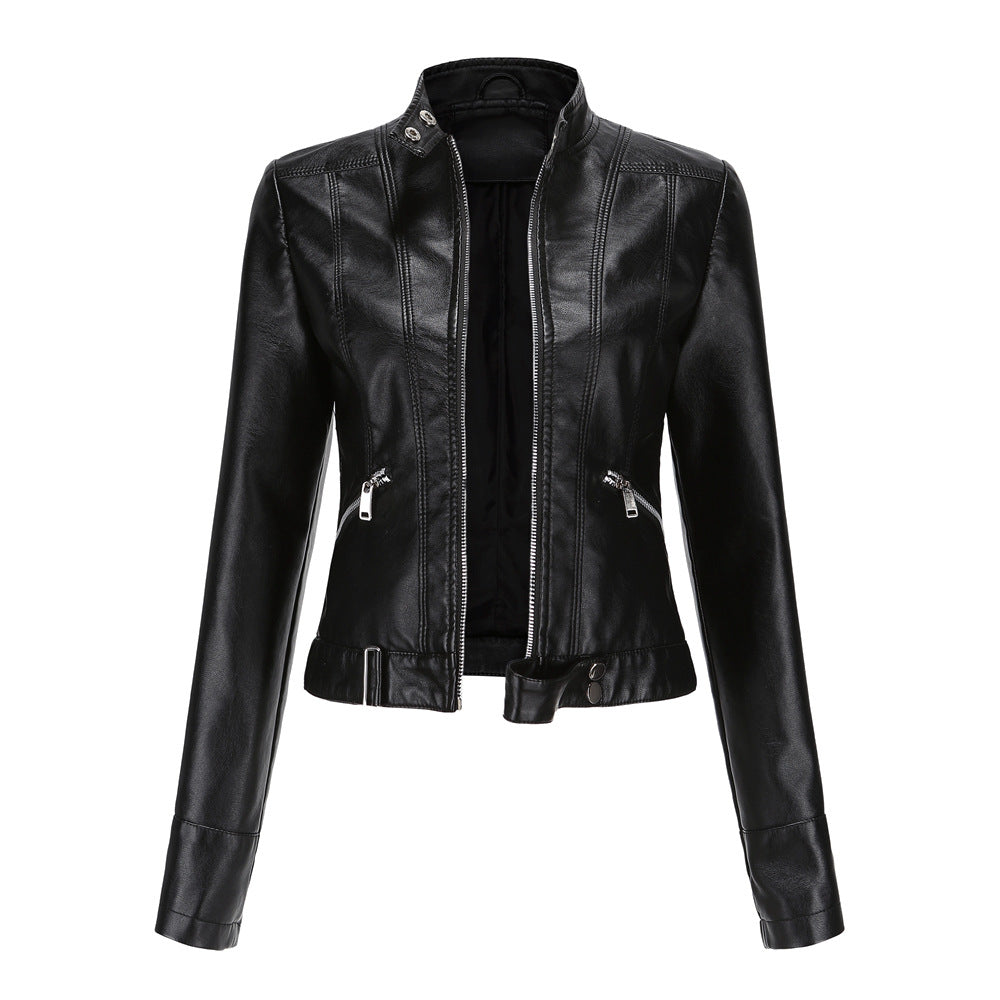 Damen Jacke Mit Klassischem Schnitt Und Kragen