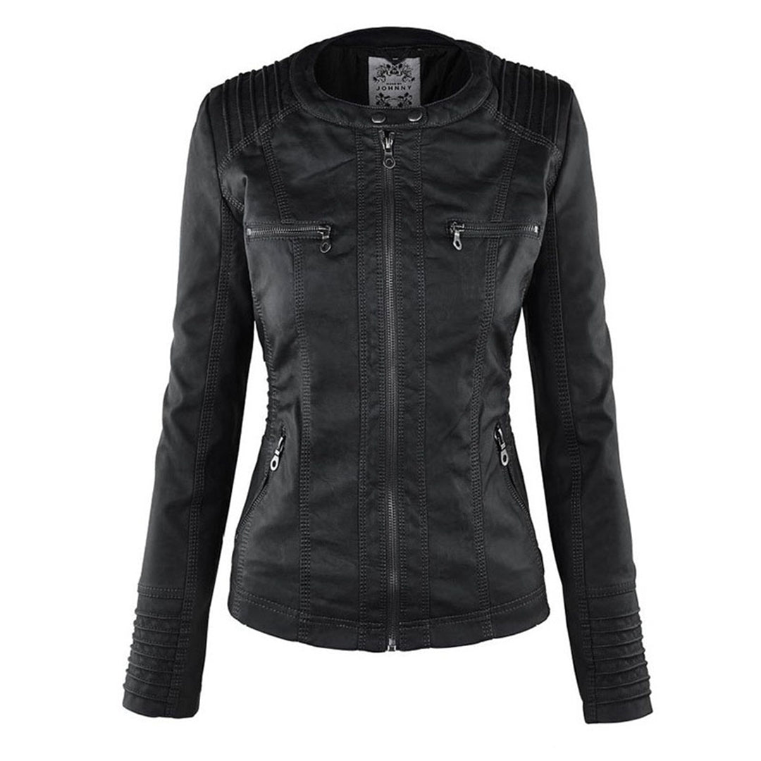 Damen Jacke Mit Kapuze Im Wetterfesten Design