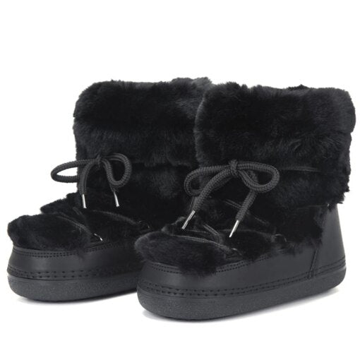 Gemütliche Kawaii Winter-Schneestiefel für Damen
