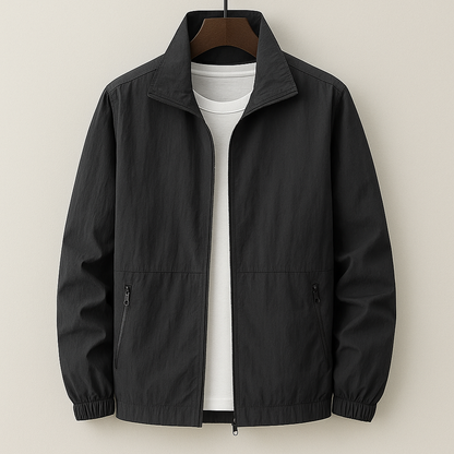 Leichte taillierte Herrenjacke mit sommerlichem Design