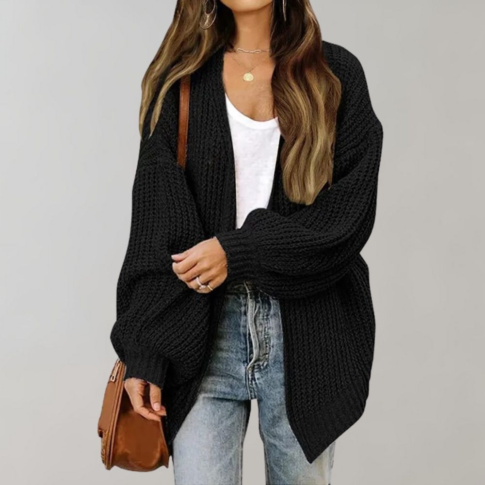 Damen Strick Gilet Im Lässigen Stil