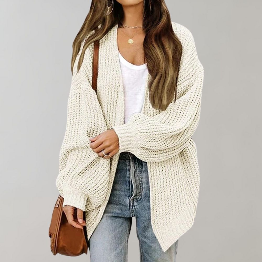 Damen Strick Gilet Im Lässigen Stil