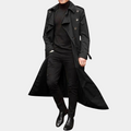 Herren Wasserabweisender Trenchcoat Mit Modernem Schnitt