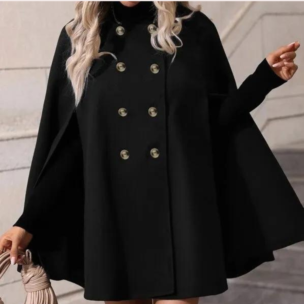 Damen Trenchmantel Mit Gürtel Und Knopfdetails