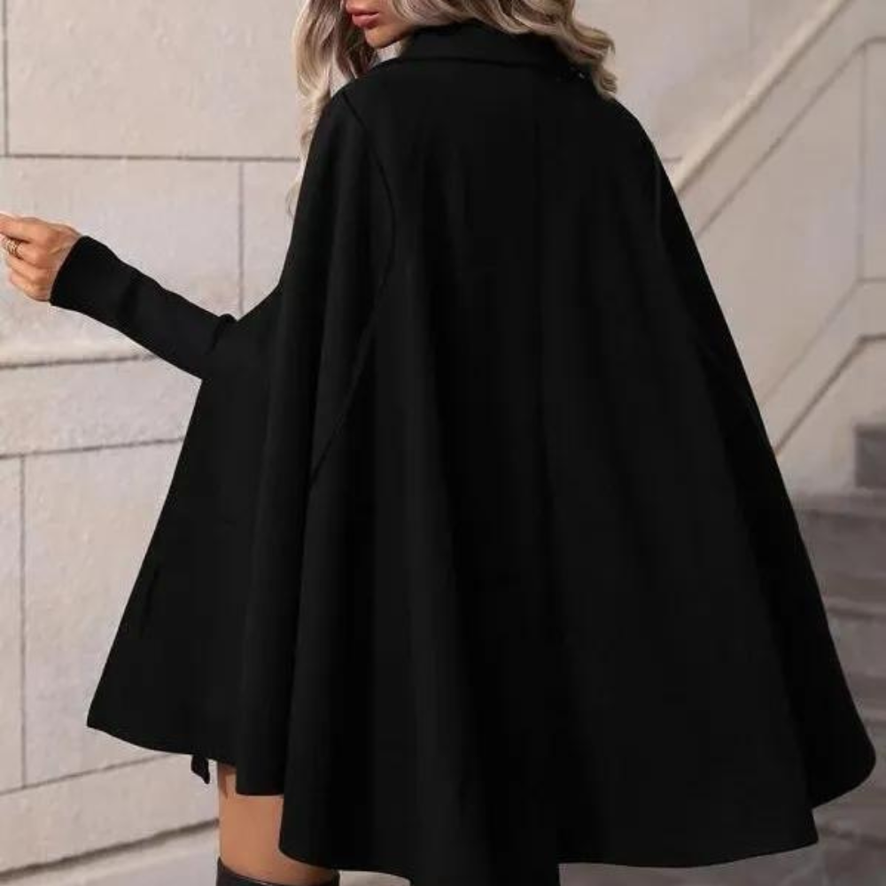 Damen Trenchmantel Mit Gürtel Und Knopfdetails