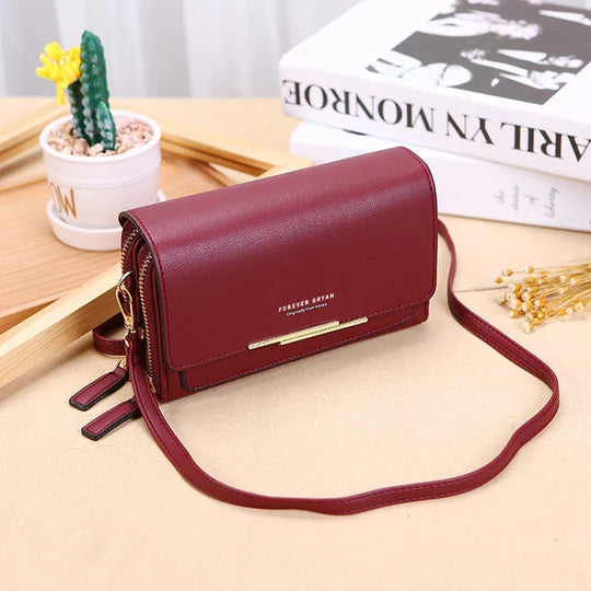 Zarte Kompakte Schultertasche für Damen
