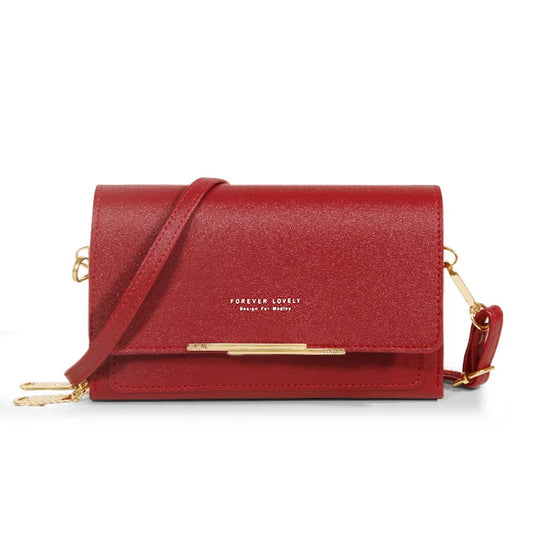 Zarte Kompakte Schultertasche für Damen