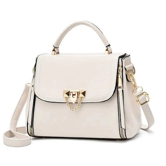 Modische Mini-Handtasche mit Kettendetail für Damen