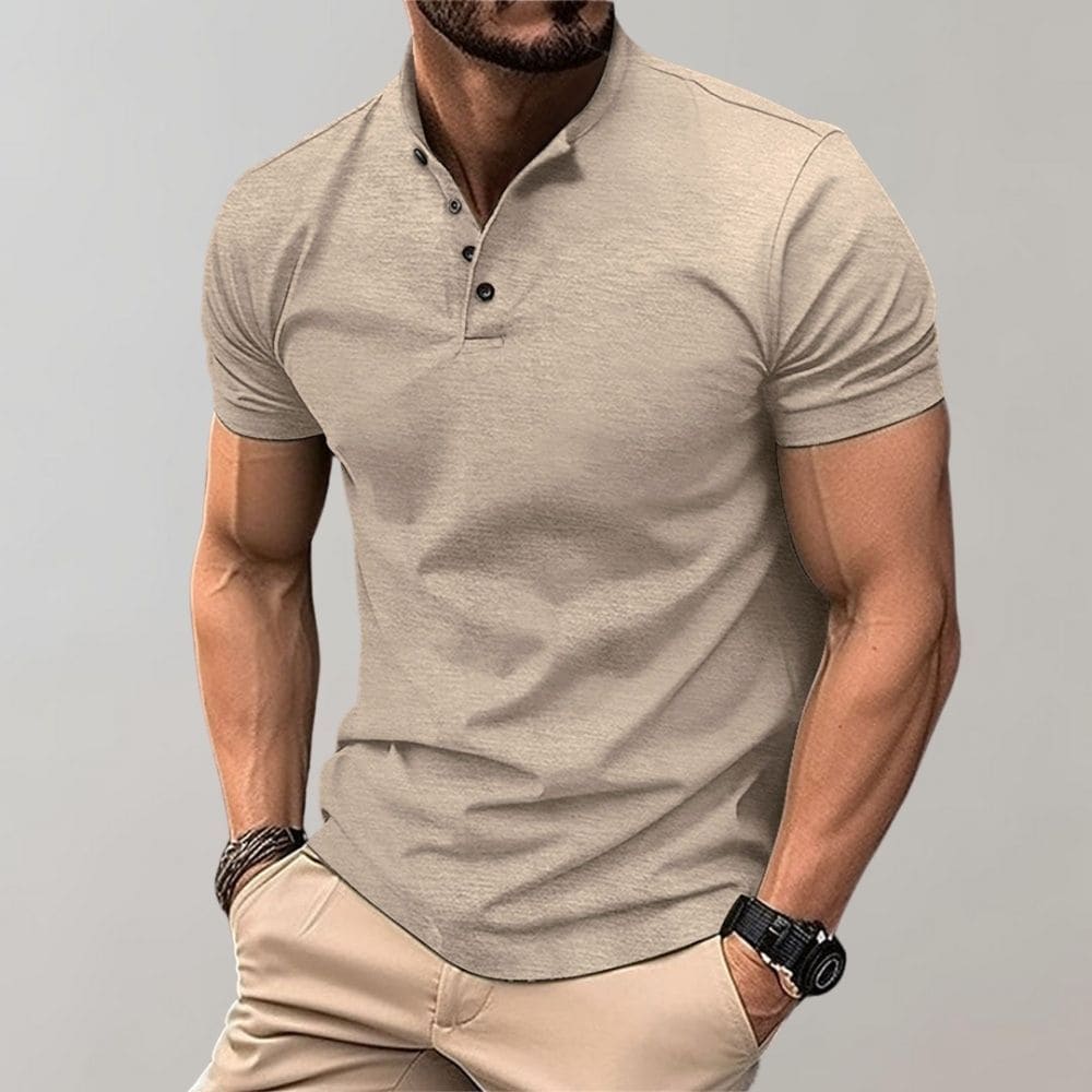 Herren Poloshirt Im Casual Look Mit Klassischem Schnitt