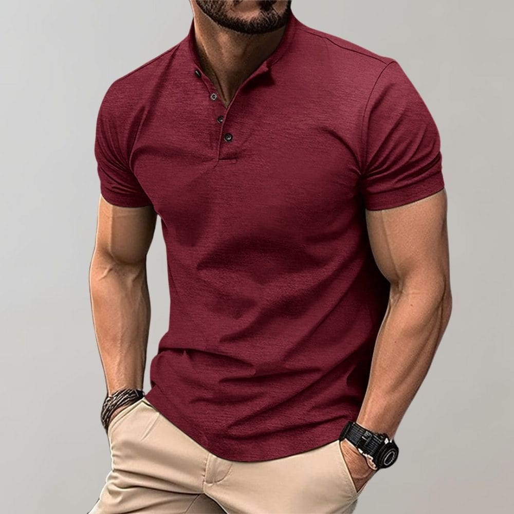 Herren Poloshirt Im Casual Look Mit Klassischem Schnitt