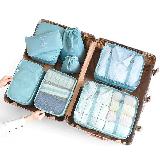 Praktisches 8-teiliges Packwürfel-Set für Damen