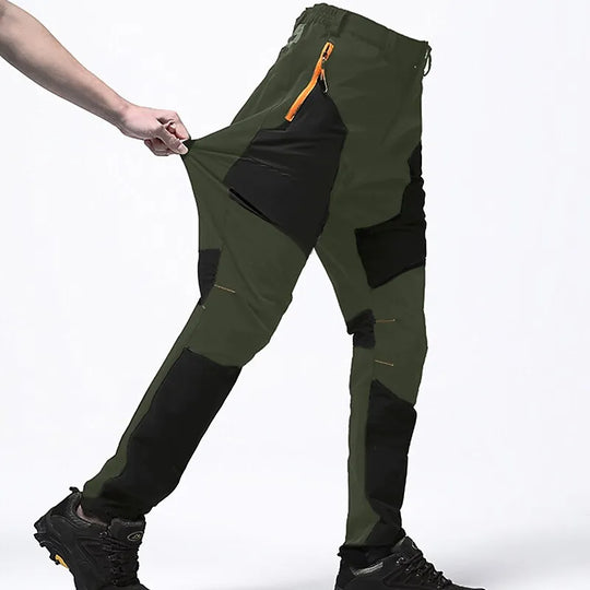 Herren Outdoor Hose Wasserdicht Und Winddicht Mit Verstellbarer Passform