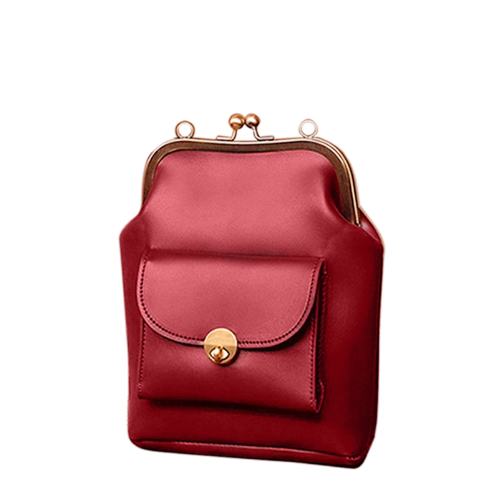 Elegante Vintage-Kisslock-Tasche für Damen