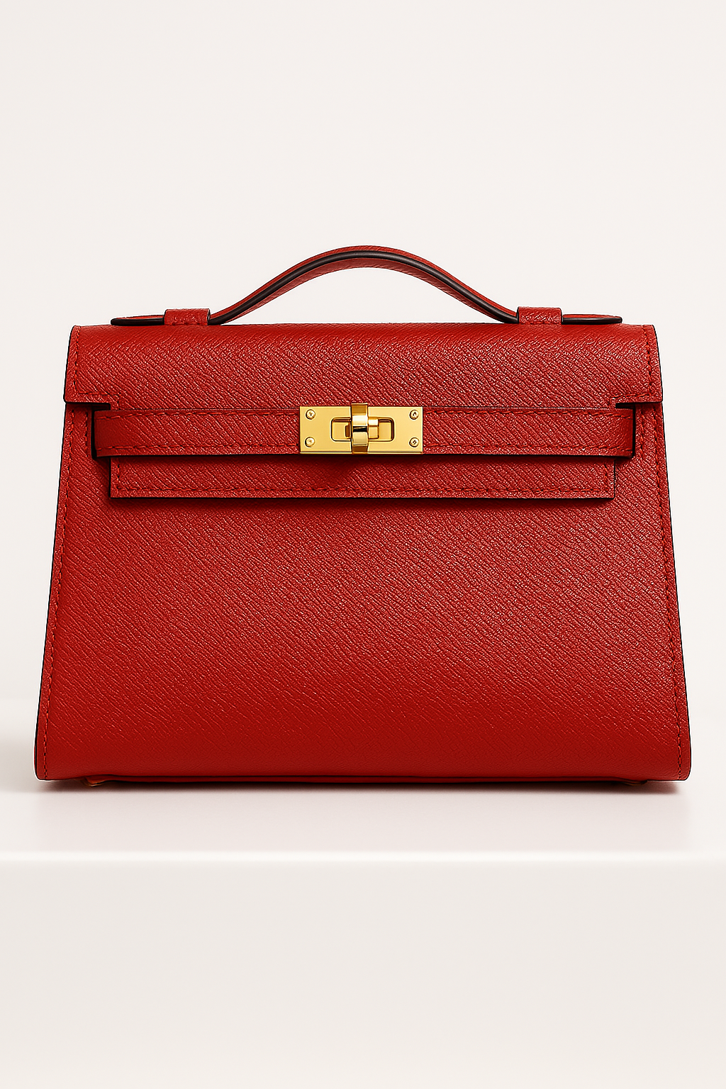Elegante Mini-Handtasche mit Drehverschluss für Damen