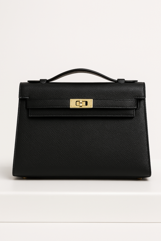 Elegante Mini-Handtasche mit Drehverschluss für Damen