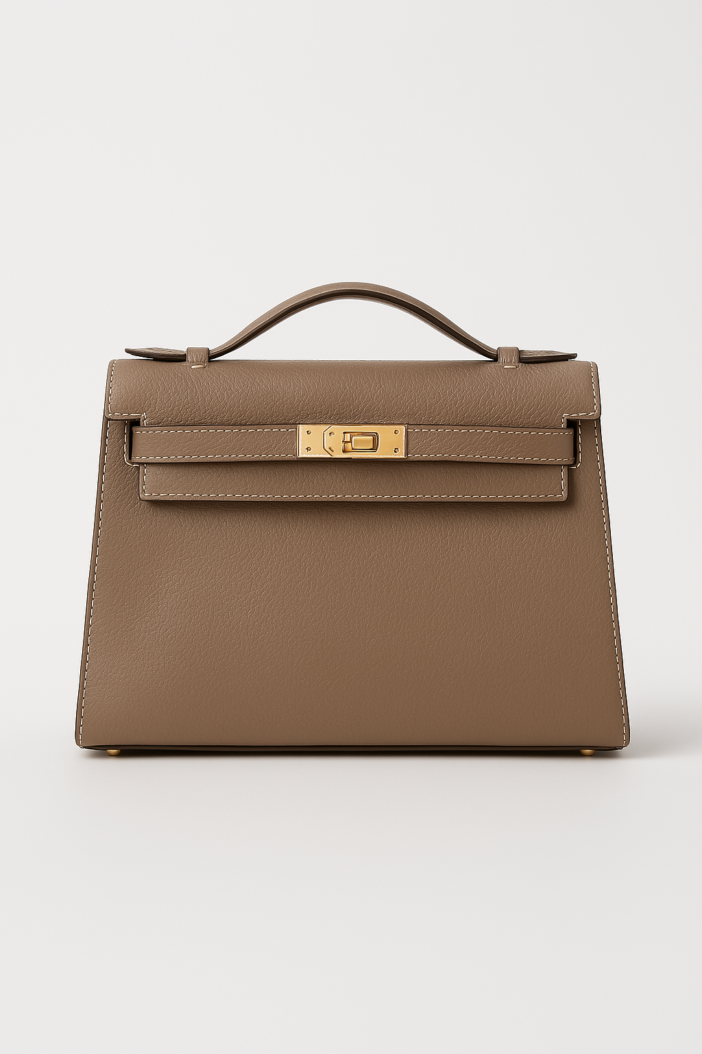 Elegante Mini-Handtasche mit Drehverschluss für Damen
