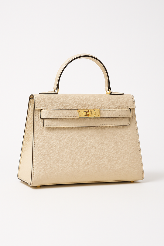 Elegante Mini-Handtasche mit Drehverschluss für Damen