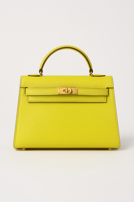 Elegante Mini-Handtasche mit Drehverschluss für Damen