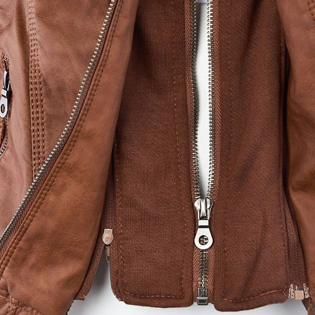 Damen Jacke Mit Kapuze Im Wetterfesten Design