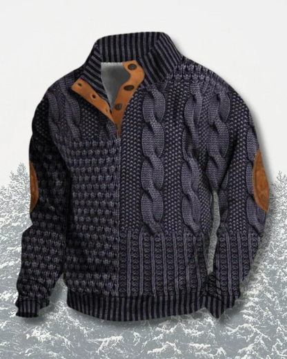 Langlebiger Bequemer Strickpullover
