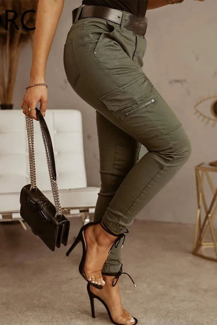 Damen Moderne Cargo Hose