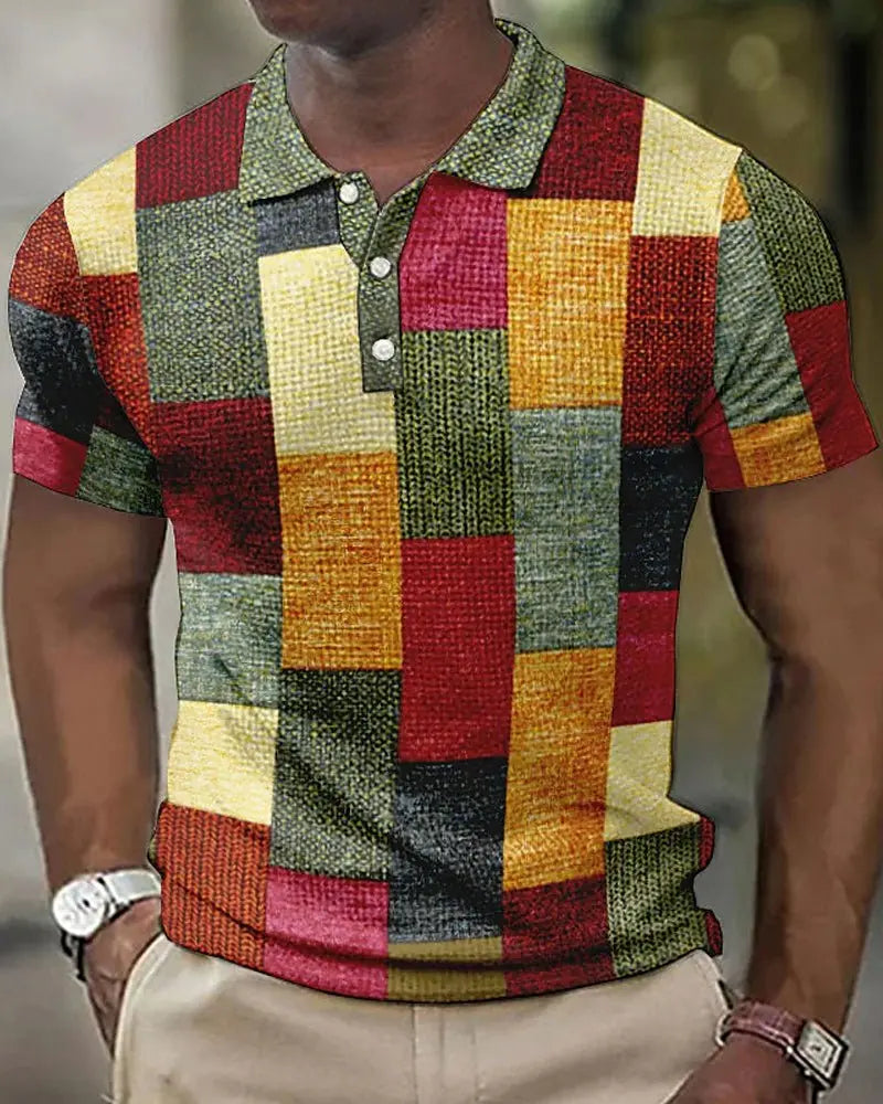 Herren Poloshirt Mit Klassischem Schnitt Und Kurzarm