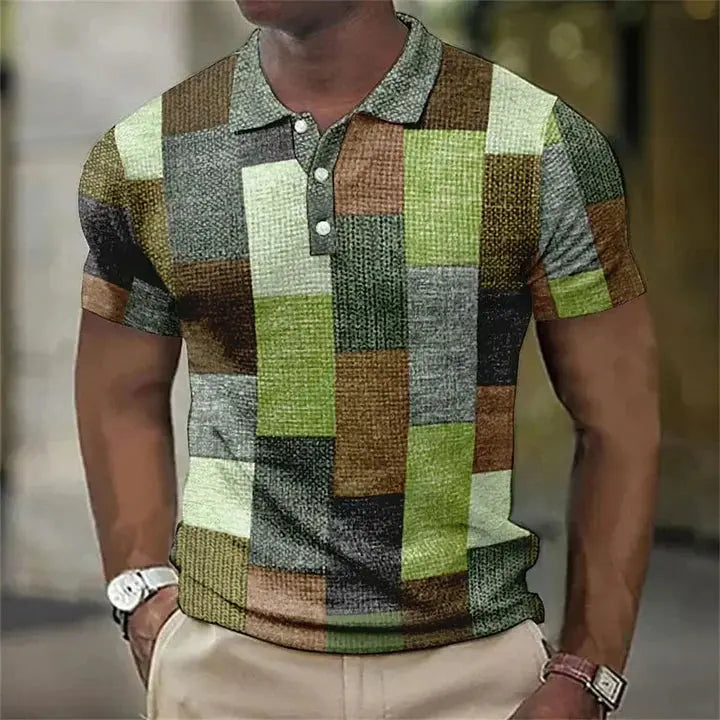 Herren Poloshirt Mit Klassischem Schnitt Und Kurzarm