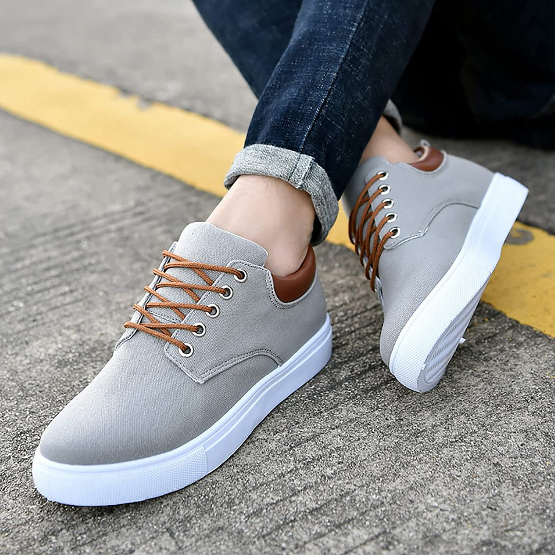Herren Sneaker Aus Canvas Mit Vielseitigem Design