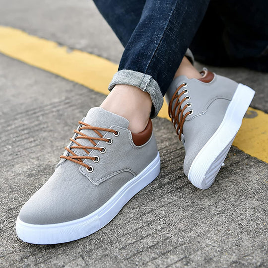 Herren Sneaker Aus Canvas Mit Vielseitigem Design