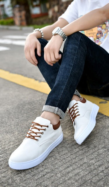 Herren Sneaker Aus Canvas Mit Vielseitigem Design
