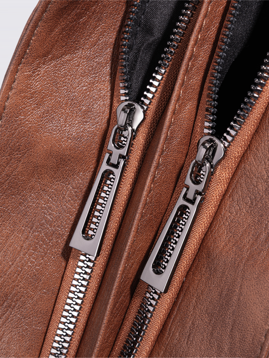 Geräumige Tote Bag mit Reißverschlüssen für Damen