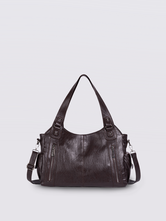 Geräumige Tote Bag mit Reißverschlüssen für Damen